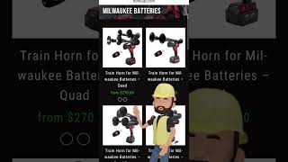 Honkup Milwaukee compatible train horn | Tools for Fools 🧰 not Milwaukee Tools 🛠️ AI reviews
