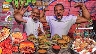 تحدي يوم كامل ٥ مطاعم في جدة  Full Day of Eating 5 Restaurants In Jeddah