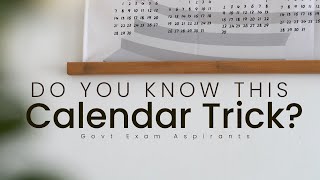 Do you know this calendar trick? | Aptitude Tricks by shiva kumar screenshot 4