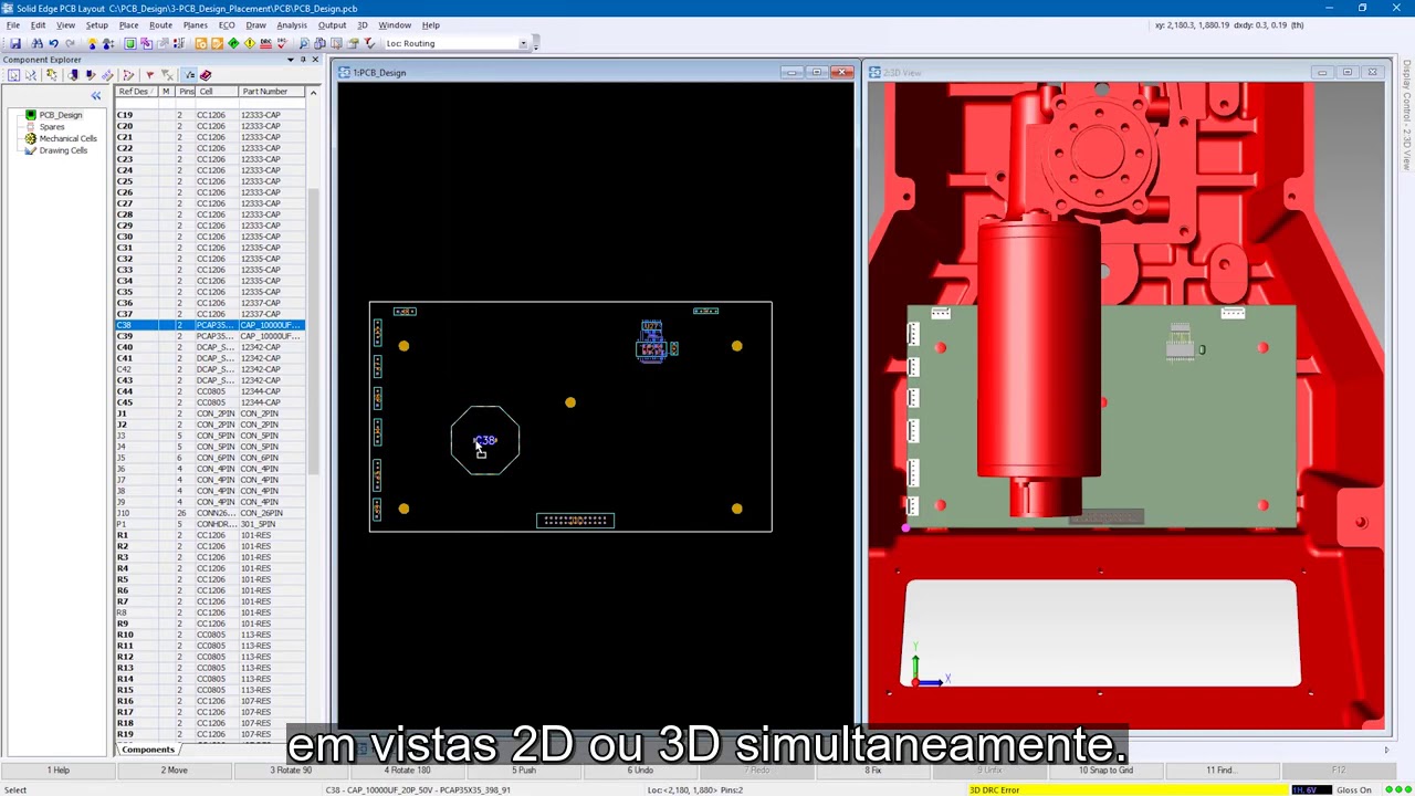 tecnomatix plant simulation software Vídeo de design de PCB Solid Edge 2020