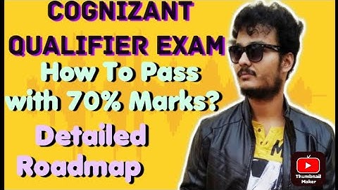 COGNIZANT Training Qualifier Assessment || How to Pass (70% score) || Detailed Roadmap