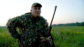 Охота на кабана (Hunting on a hog. Film3). С подхода на потравах.