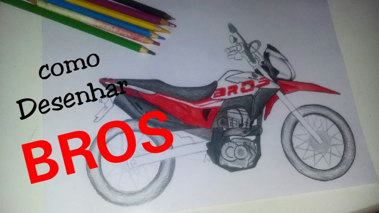 como desenhar moto 160｜Pesquisa do TikTok