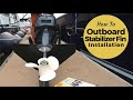 Installing a Stabilizer Fin on an Outboard Motor