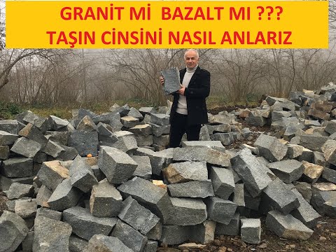 Video: Granit ve bazalt nasıl benzer?