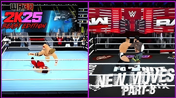 WR3D 2K25 BEAST EDITION BY SHUBSEN NEW MOVES H BOMB AND GUNTHER CHOP | PART-8|