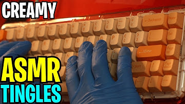 10 Hour Creamy Thocky ASMR Typing Mechanical Keyboard Sounds / No Talking 耳かき / 해주세요 키보드