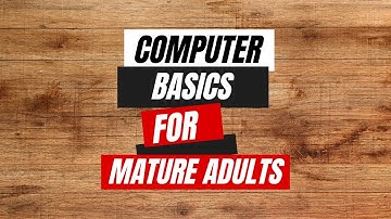 Computer Basics for Mature Adults: Navigating the Desktop and Taskbar