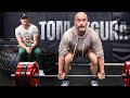 Teaching tom segura to power clean