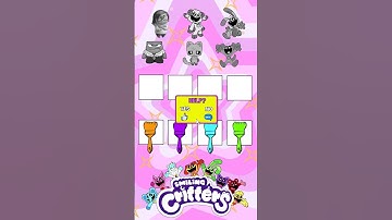 Inside Out 2 x Smiling Critters - Please help me pass the color challenge #shorts #color