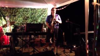 Nicolas GUERET sax solo on rock me baby