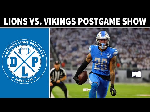 Detroit Lions & Minnesota Vikings Post Game | Detroit Lions Podcast Reacts