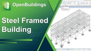OpenBuildings Designer Update 10 | Steel Framed Building