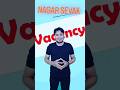 ✌🏻VACANCY FOR NAGAR SEVAK #nagarsevak #vacancy #election #viral
