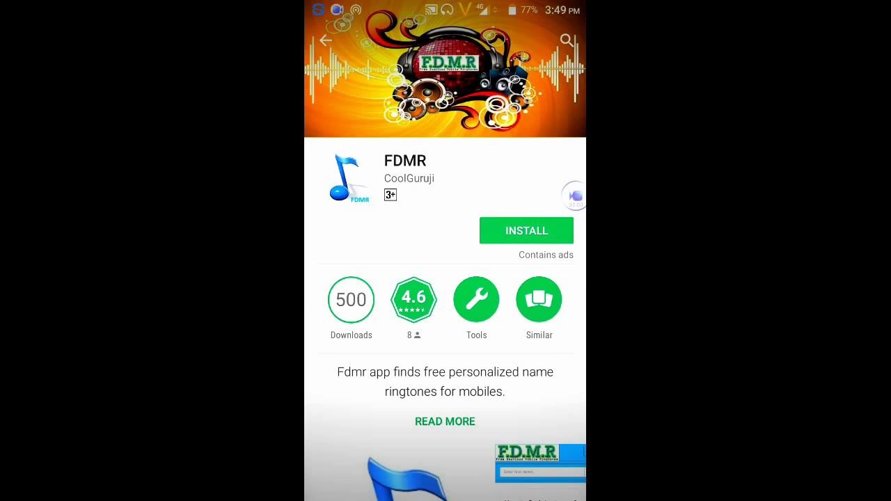 Fdmr App Free Download Mobile Ringtones for your name YouTube