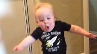 Watch a Baby Get Terrified Over His Grandpas Screaming Roar