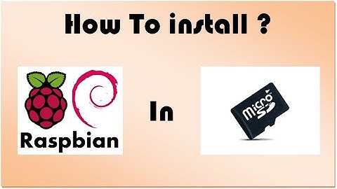 How to install the Raspbian Operating System into a micro sd card  (Video 2  of our online course)