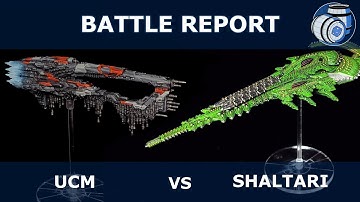 Dropfleet Commander Battle Report: UCM vs Shaltari