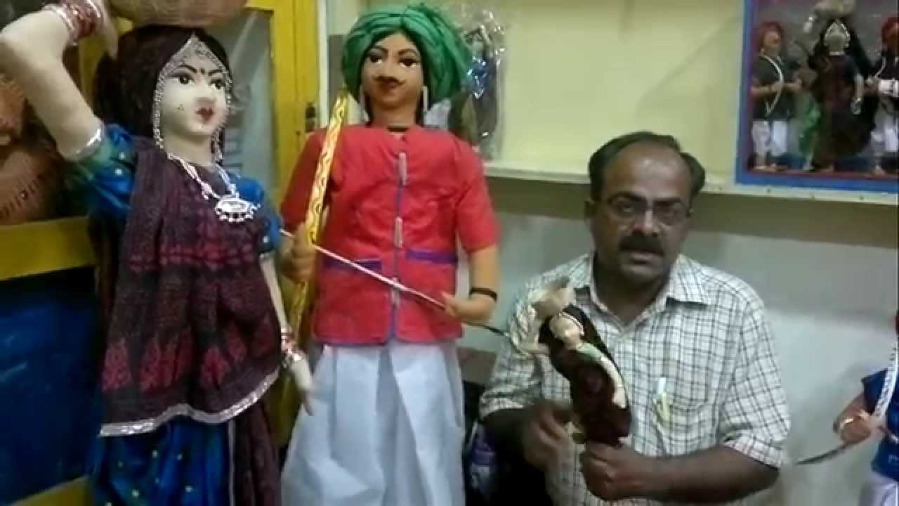 Handmade Dolls of Jhabua, Bhagoria Festival of Bhil Tribes YouTube