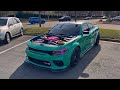 CUTTING UP IN A HOODLESS WIDEBODY HELLCAT POV 