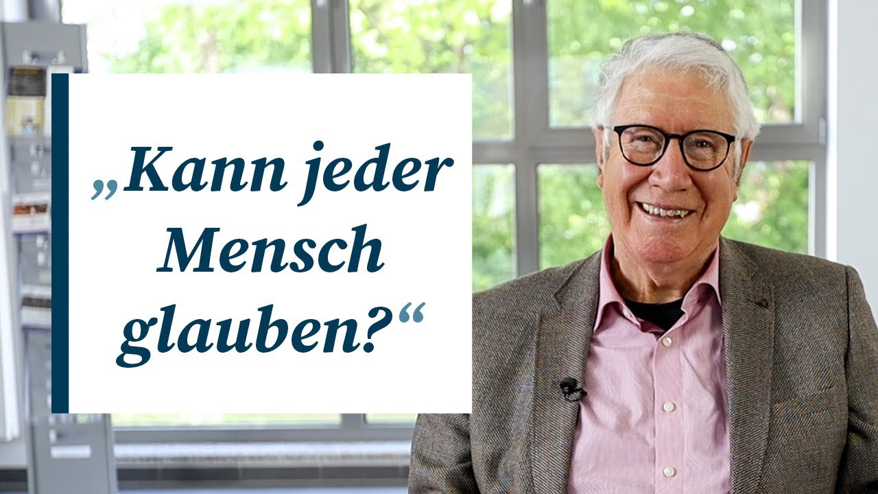 Das Geschenk des Glaubens | Andacht von Wolfgang Wegert