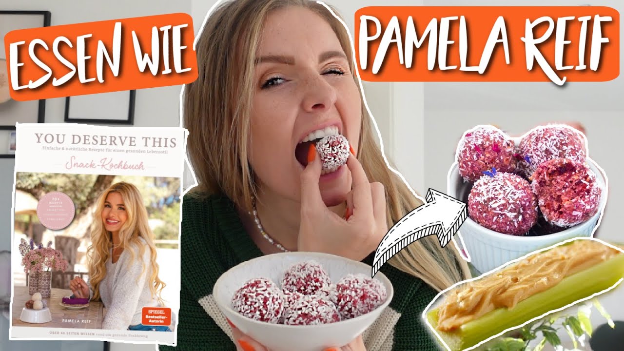 LECKER, oder? 😋Ich TESTE das NEUE PAMELA REIF SNACK KOCHBUCH 2021! Schmecken die gesunden Snacks? 😍🍫