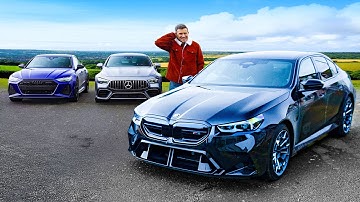 New BMW M5 v Audi RS7 Performance v AMG GT 4 Door: Which is best?