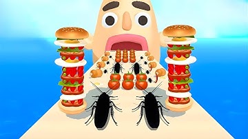 Sandwich Runner - All Levels Walkthrough Android/iOS New Update EP 3