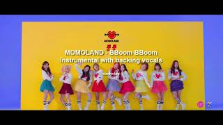 [INSTRUMENTAL] MOMOLAND - BBOOM BBOOM WITH BACKING VOCALS (KARAOKE)