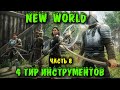 50 уровень и 4 ТИР инструментов - New World Сервер Finias