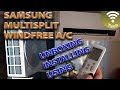 Samsung Multisplit Windfree A/C system | Unboxing | Installing | Using