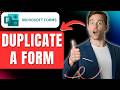 How to Duplicate Forms in Microsoft Forms Easily 2026