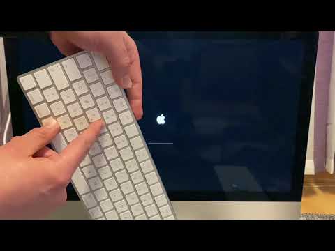 Video: Wie erzwinge ich einen Neustart meines iMac mit der Tastatur?