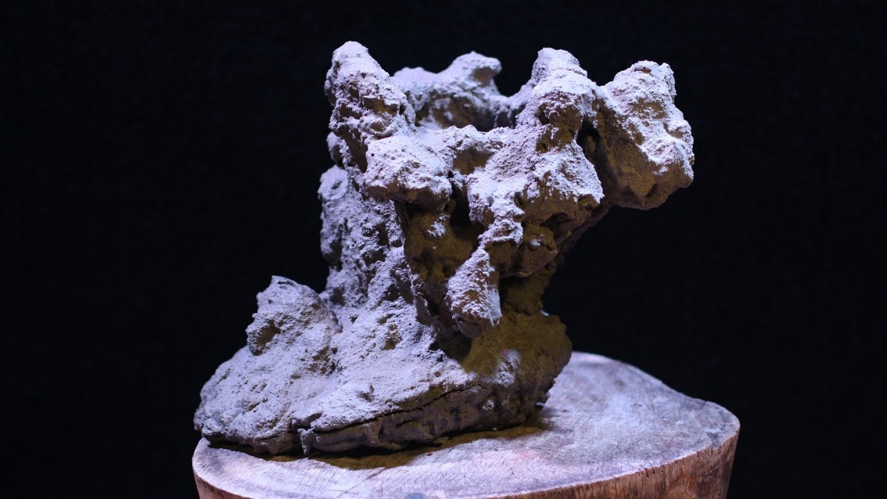 Rochas para Penjing (fabricando meus vasos) vídeo 22