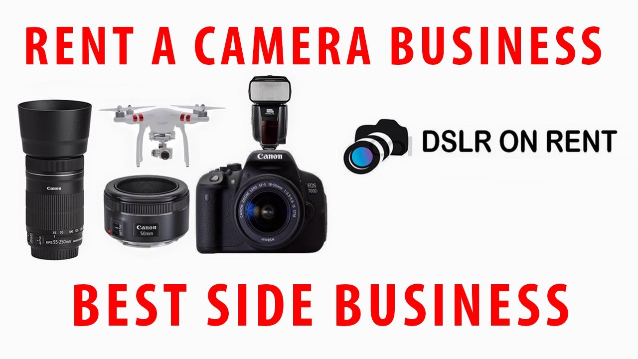 Camera On Rent l Camera Rental Business In Pakistan Best Side