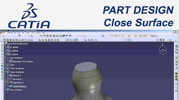 Catia V5 Eğitim&Tutorial (#18) | Part Design | Close Surface