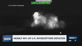Nearly 80% of U.S. Interceptors Depleted