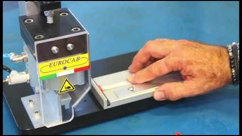 Pneumatic Press PF 50 for Micro-Match connectors