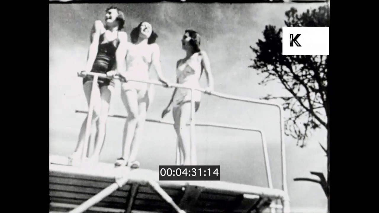 1930s, 1940s California, Monterey Travelogue, Beaches, 16mm