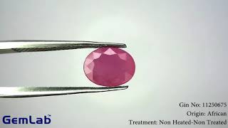 Ruby Pre 3.05CT (5.08 Ratti)