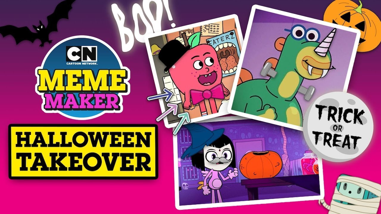 Cartoon Network Meme Maker: Halloween Takeover - Making It A Spooky One (CN  Games) 