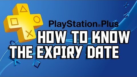 KNOW WHEN YOUR PS PLUS EXPIRES IN UNDER 30 SECONDS !