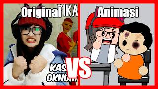 WINDIA NATA NGAMUK SAAT INTERVIEW EDWARD! - Pikabuu Unhuman (Original vs Animasi)