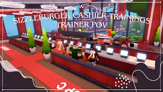 SizzleBurger V5 Trainings | Cashier Trainer POV | #2