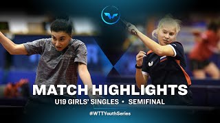 Elizabet Abraamian vs Vlada Voronina | WTT Youth Star Contender Wladyslawowo | U19 | GS | SF