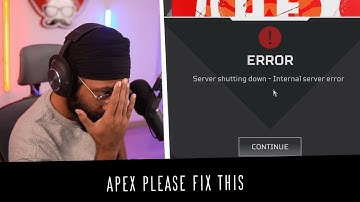 APEX LEGENDS NEED TO FIX THEIR SERVERS !!