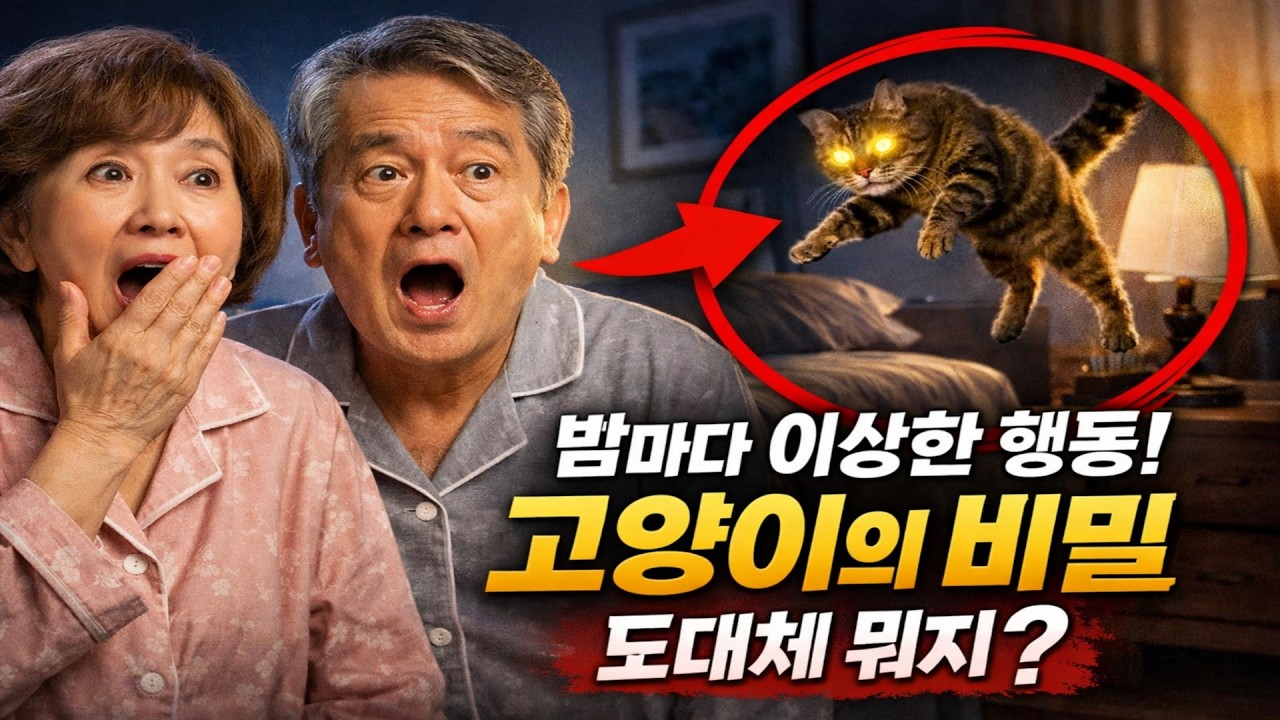 밤의 미스터리를 파헤치다: 당신의 고양이가 하는 아주 이상한 행동의 정체