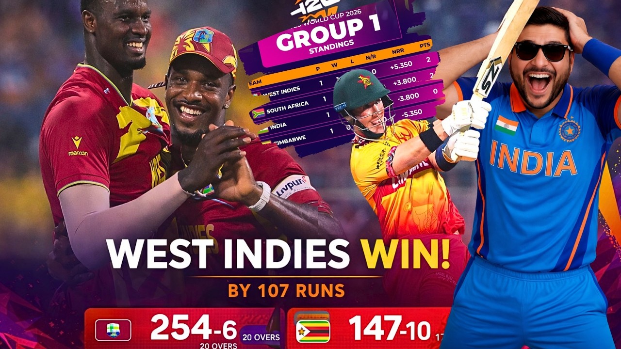 West Indies Back to Reality! SA vs WI Will Decide India’s Qualification
