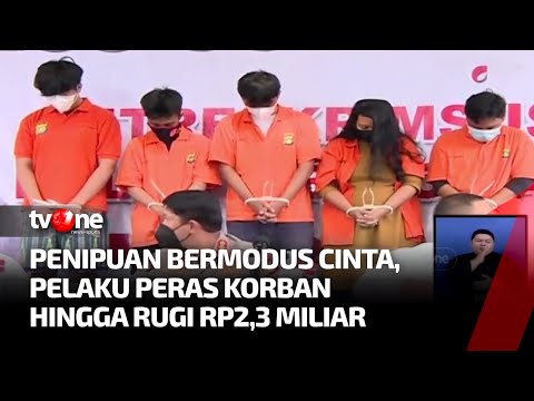 Modus Love Scamming, Pelaku Rayu dan Peras Korban Rp2,3 Miliar | Kabar Pagi tvOne