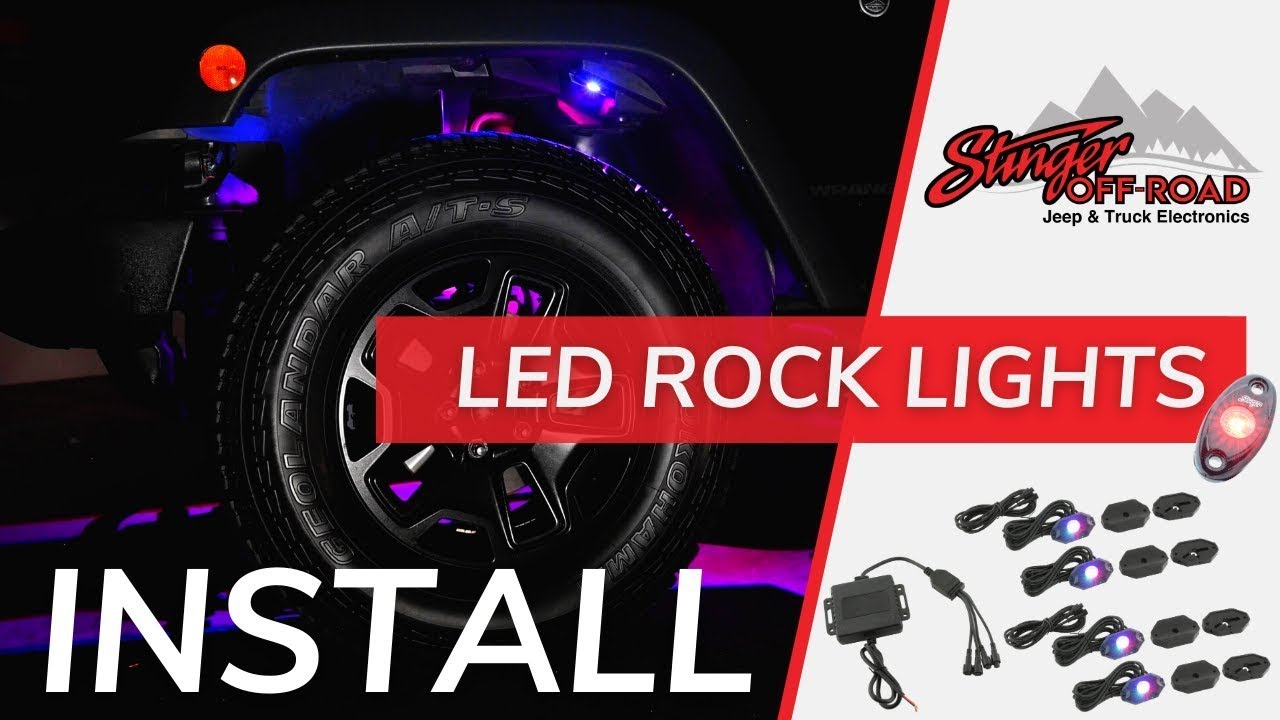 How to Install Rock Lights on Your Jeep Wrangler – Stinger Off-Road – Jeep  Audio And Electronics